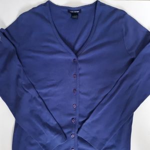 The Limited Large Blue V Neck Cardigan